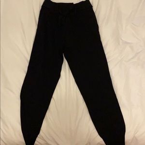 Black Dressy Joggers from Zara